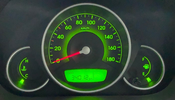 2011 Hyundai Eon SPORTZ, Petrol, Manual, 34,011 km, Odometer Image