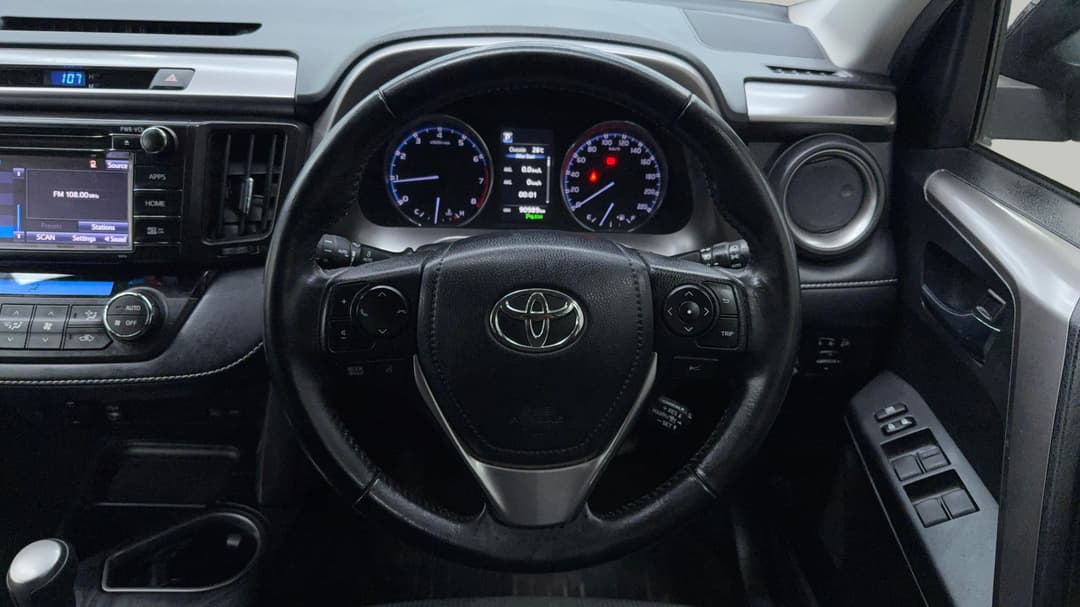 2018 Toyota RAV4 Gxl (4x4), Automatic, 90989 km, Steering Wheel Close-up