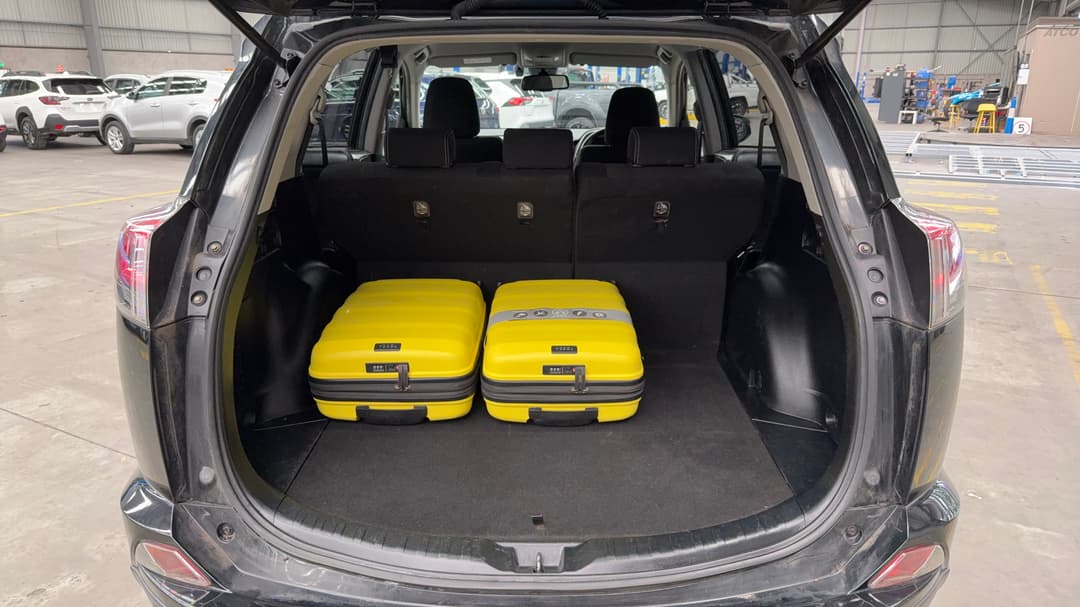 2018 Toyota RAV4 Gxl (4x4), Automatic, 90989 km, Boot Inside View with Luggage