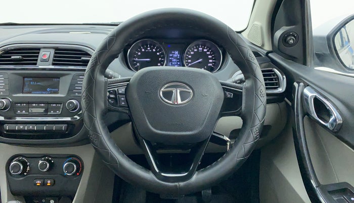 2018 Tata Tiago XZA 1.2 REVOTRON, CNG, Automatic, 33,229 km, Steering Wheel Close Up