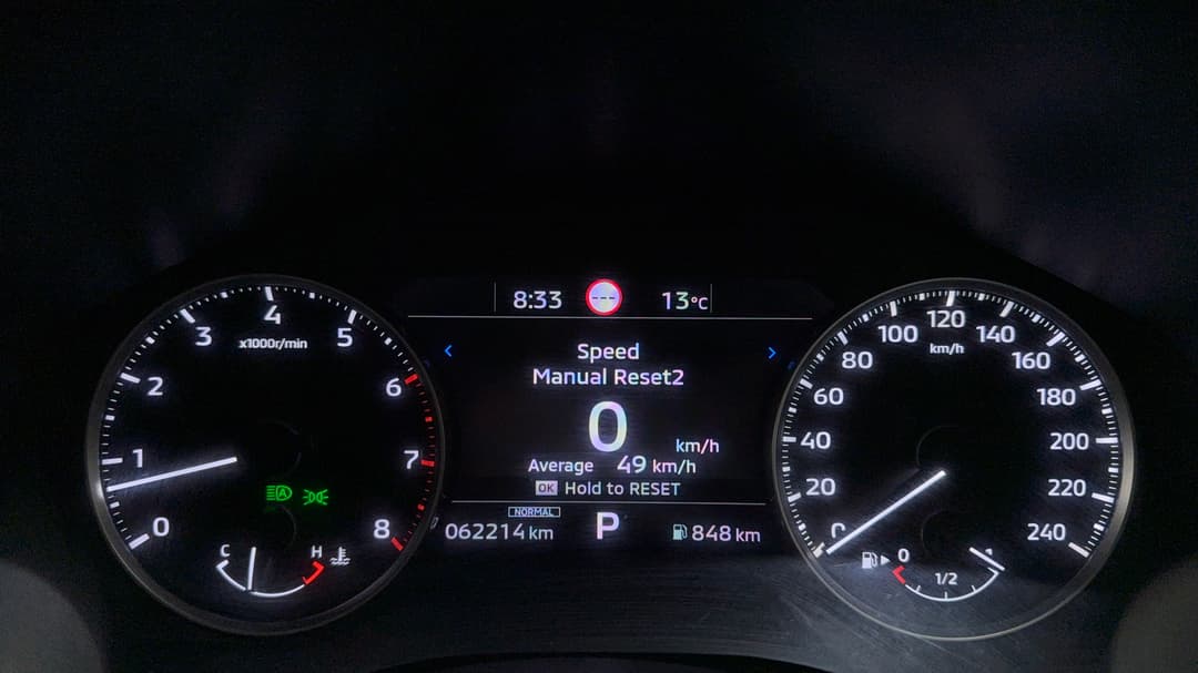 2024 Mitsubishi Outlander Es 7 Seat (2WD), Automatic, 62214 km, Odometer View
