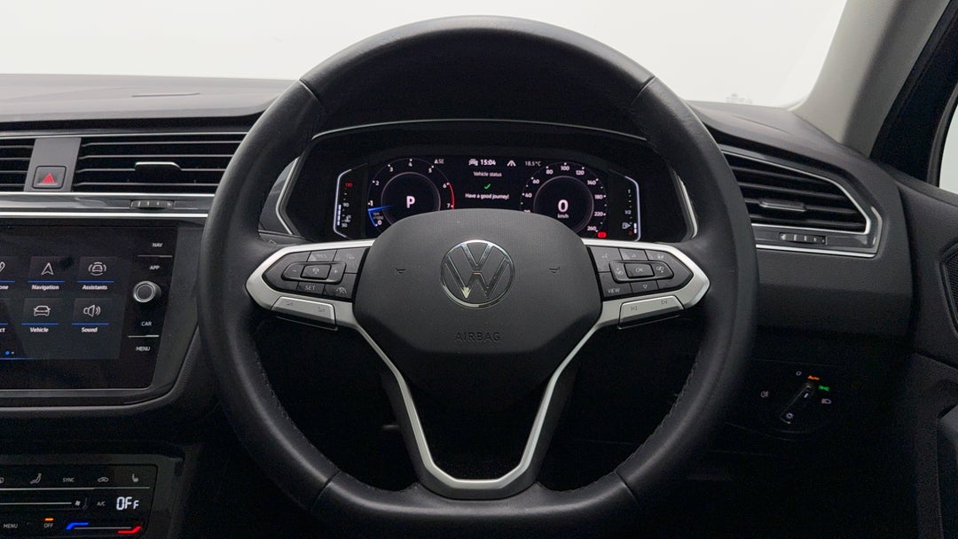 2021 Volkswagen Tiguan 132tsi Life, Automatic, 33821 km, Steering Wheel Close-up