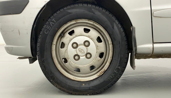 2012 Hyundai Santro Xing GL PLUS, Petrol, Manual, 90,337 km, Left Front Wheel