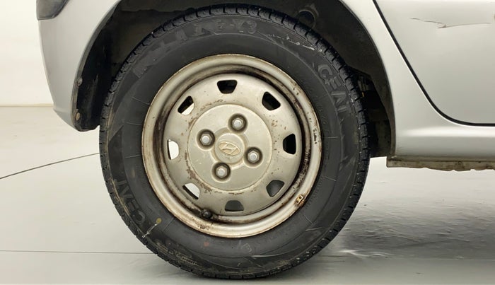2012 Hyundai Santro Xing GL PLUS, Petrol, Manual, 90,337 km, Right Rear Wheel