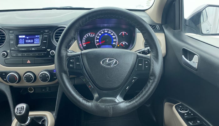 2016 Hyundai Grand i10 ASTA 1.2 KAPPA VTVT, Petrol, Manual, 46,421 km, Steering Wheel Close Up