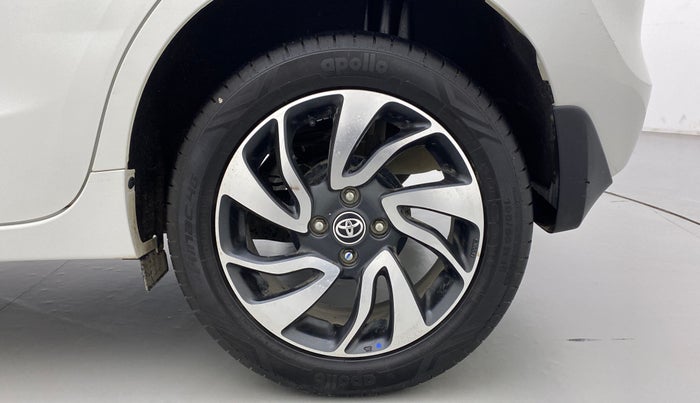 2021 Toyota Glanza G CVT, Petrol, Automatic, 9,121 km, Left Rear Wheel