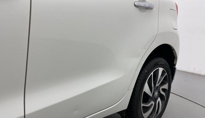 2021 Toyota Glanza G CVT, Petrol, Automatic, 9,121 km, Rear left door - Slightly dented