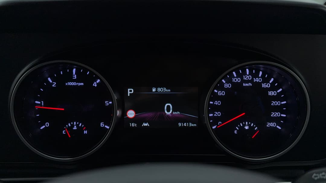 2022 Kia Carnival S, Automatic, 91413 km, Odometer View
