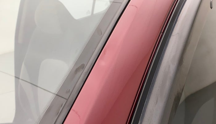 2015 Hyundai Grand i10 SPORTZ 1.2 KAPPA VTVT, Petrol, Manual, 56,886 km, Left A pillar - Slightly dented