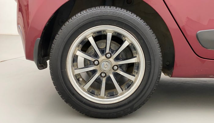 2015 Hyundai Grand i10 SPORTZ 1.2 KAPPA VTVT, Petrol, Manual, 56,886 km, Right Rear Wheel