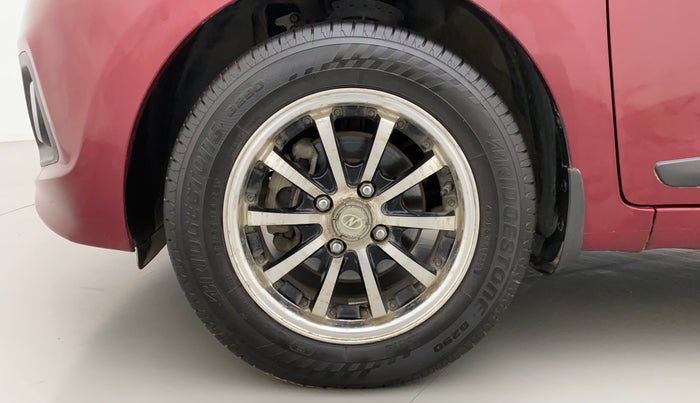 2015 Hyundai Grand i10 SPORTZ 1.2 KAPPA VTVT, Petrol, Manual, 56,886 km, Left Front Wheel