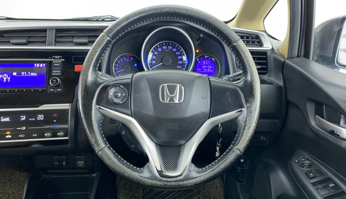 2015 Honda Jazz 1.2 V MT, Petrol, Manual, 34,254 km, Steering Wheel Close Up