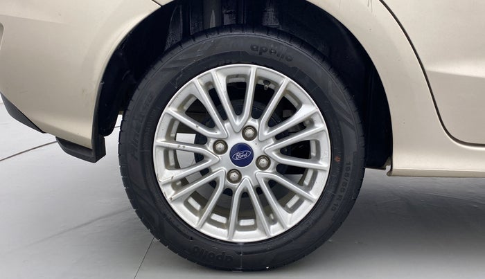 2018 Ford Figo Aspire 1.2 TITANIUM PETROL, Petrol, Manual, 27,312 km, Right Rear Wheel