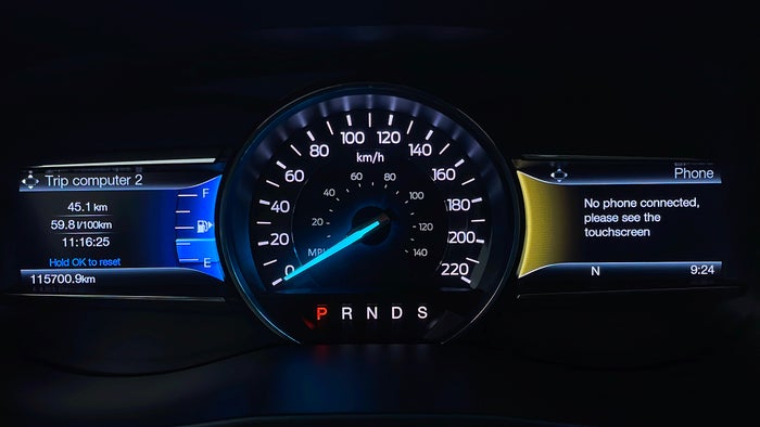 FORD EXPLORER-Odometer View
