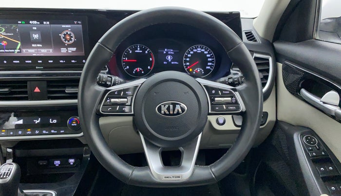 2021 KIA SELTOS HTX 1.5 DIESEL, Diesel, Manual, 60,147 km, Steering Wheel Close Up