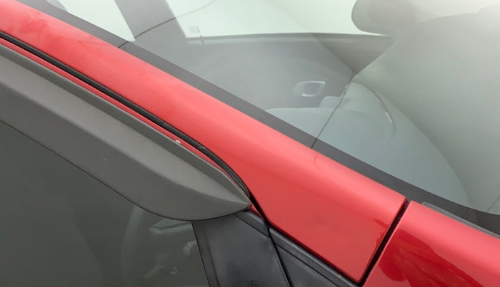 2018 Datsun Redi Go T(O) 1.0 AMT, Petrol, Automatic, 8,178 km, Right A pillar - Slightly dented