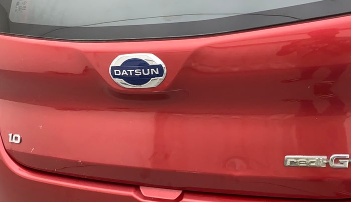 2018 Datsun Redi Go T(O) 1.0 AMT, Petrol, Automatic, 8,178 km, Dicky (Boot door) - Slightly dented