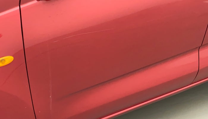 2018 Datsun Redi Go T(O) 1.0 AMT, Petrol, Automatic, 8,178 km, Front passenger door - Minor scratches