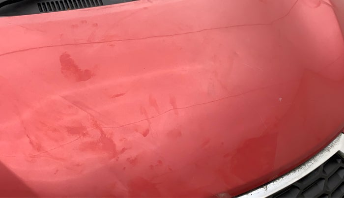 2018 Datsun Redi Go T(O) 1.0 AMT, Petrol, Automatic, 8,178 km, Bonnet (hood) - Minor scratches