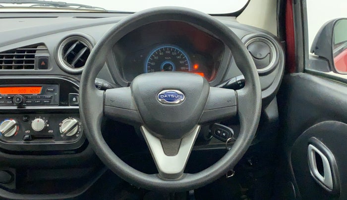 2018 Datsun Redi Go T(O) 1.0 AMT, Petrol, Automatic, 8,178 km, Steering Wheel Close Up