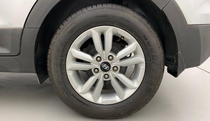 2016 Hyundai Creta SX PLUS 1.6 PETROL, CNG, Manual, 37,051 km, Left Rear Wheel