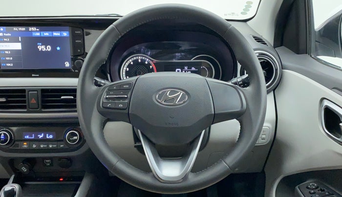 2021 Hyundai GRAND I10 NIOS ASTA AMT 1.2 KAPPA VTVT, Petrol, Automatic, 12,462 km, Steering Wheel Close Up