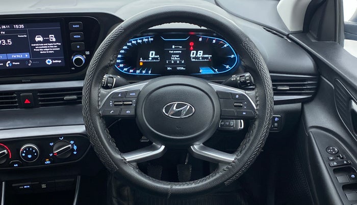 2021 Hyundai NEW I20 SPORTZ 1.5 MT, Diesel, Manual, 13,798 km, Steering Wheel Close Up