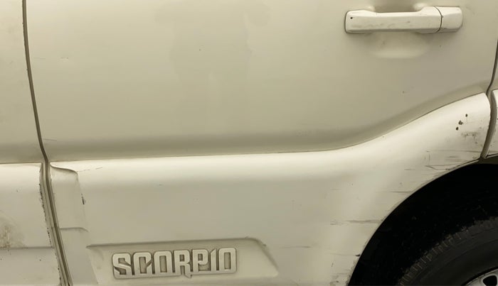 2019 Mahindra Scorpio S3, Diesel, Manual, 82,693 km, Rear left door - Minor scratches