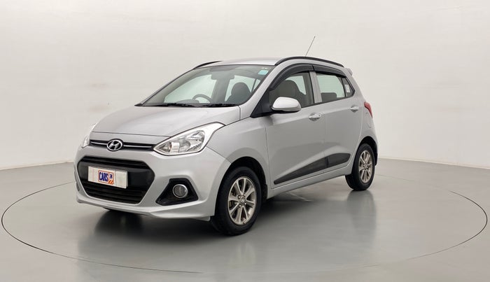 2016 Hyundai Grand i10 ASTA 1.2 (O) VTVT, Petrol, Manual, 27,659 km, Left Front Diagonal