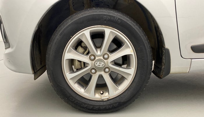 2016 Hyundai Grand i10 ASTA 1.2 (O) VTVT, Petrol, Manual, 27,659 km, Left Front Wheel