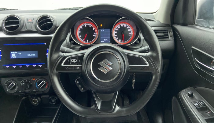 2021 Maruti Swift VXI D, Petrol, Manual, 8,078 km, Steering Wheel Close Up