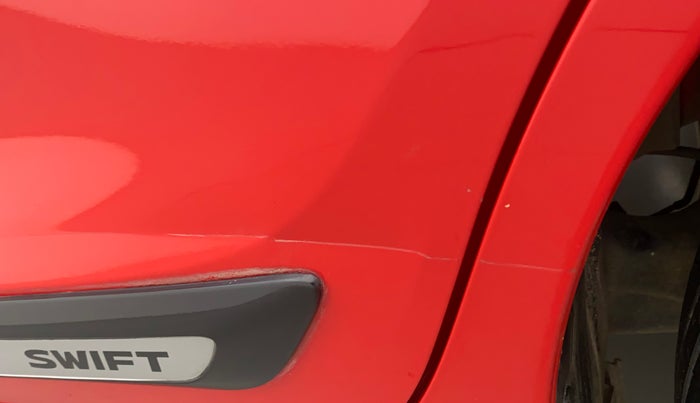 2021 Maruti Swift VXI, Petrol, Manual, 13,536 km, Rear left door - Minor scratches