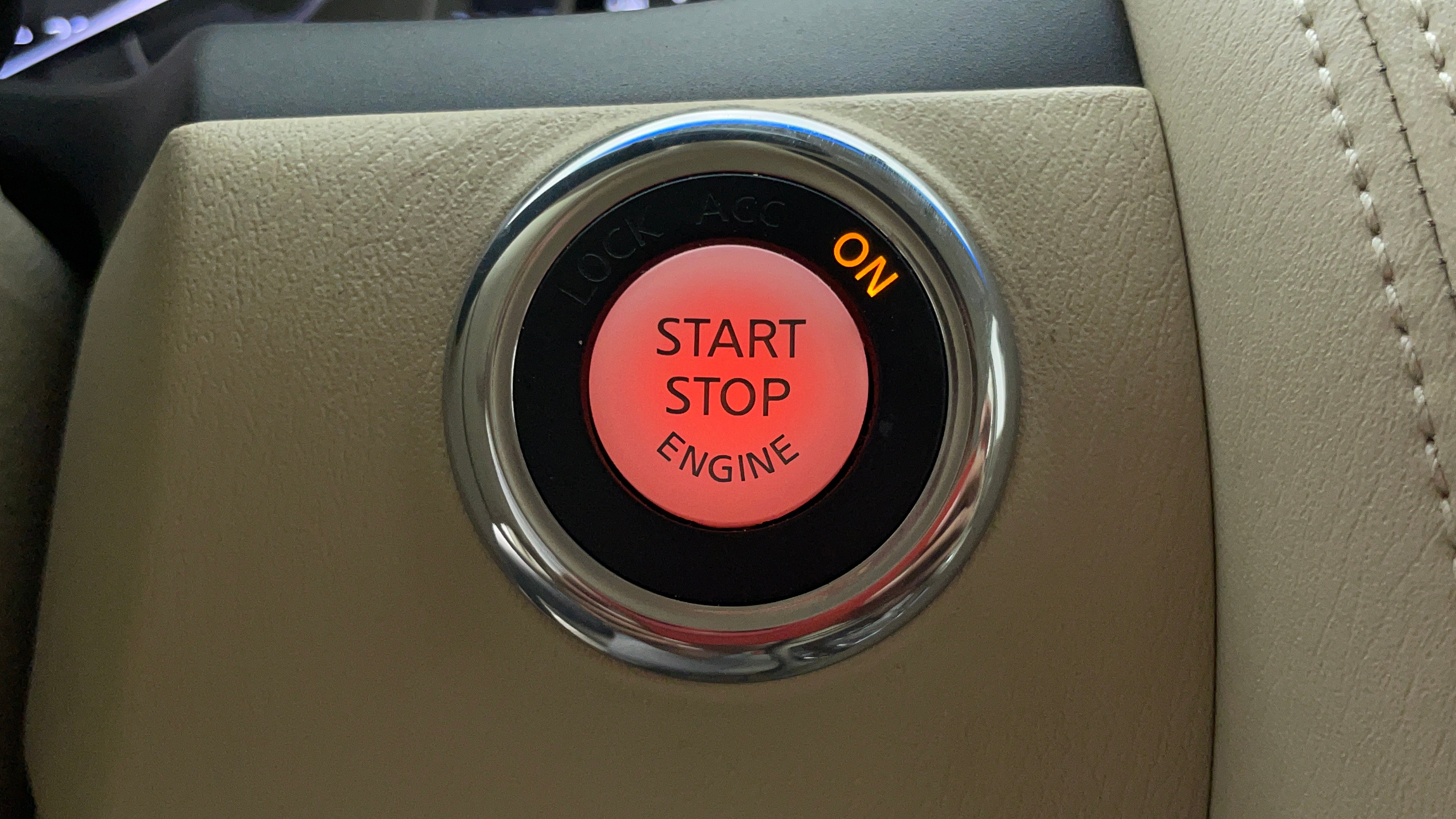 Nissan Patrol-Key-less Button Start