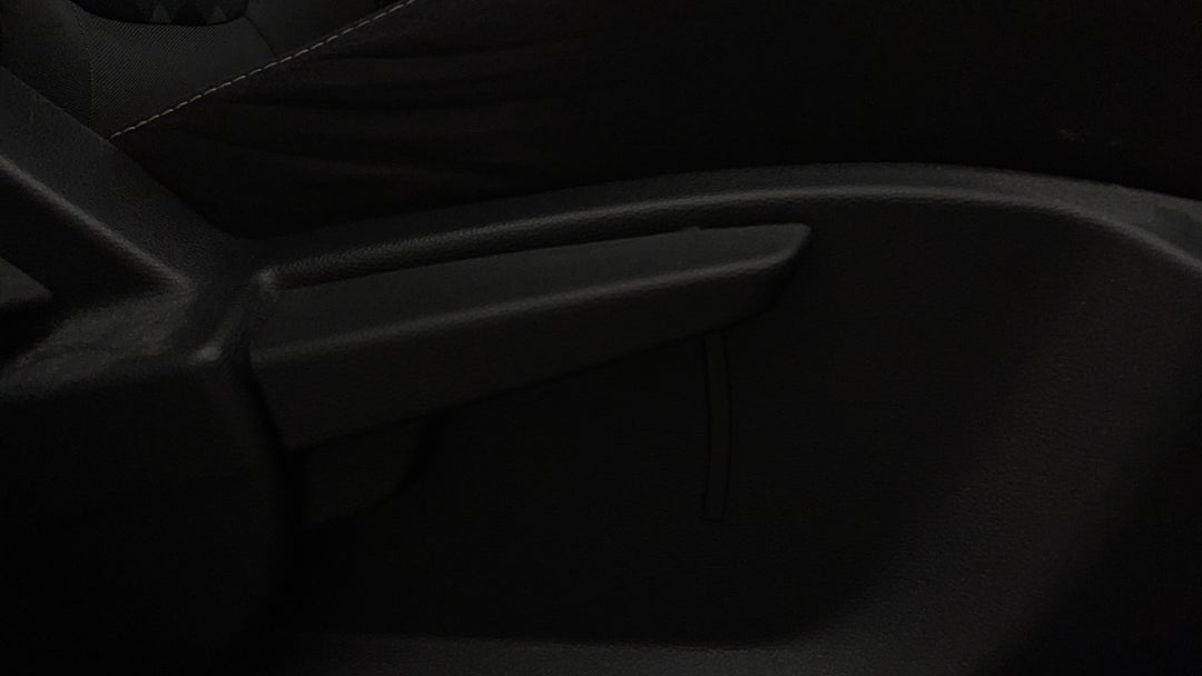 Drivers Side Adjustment Panel