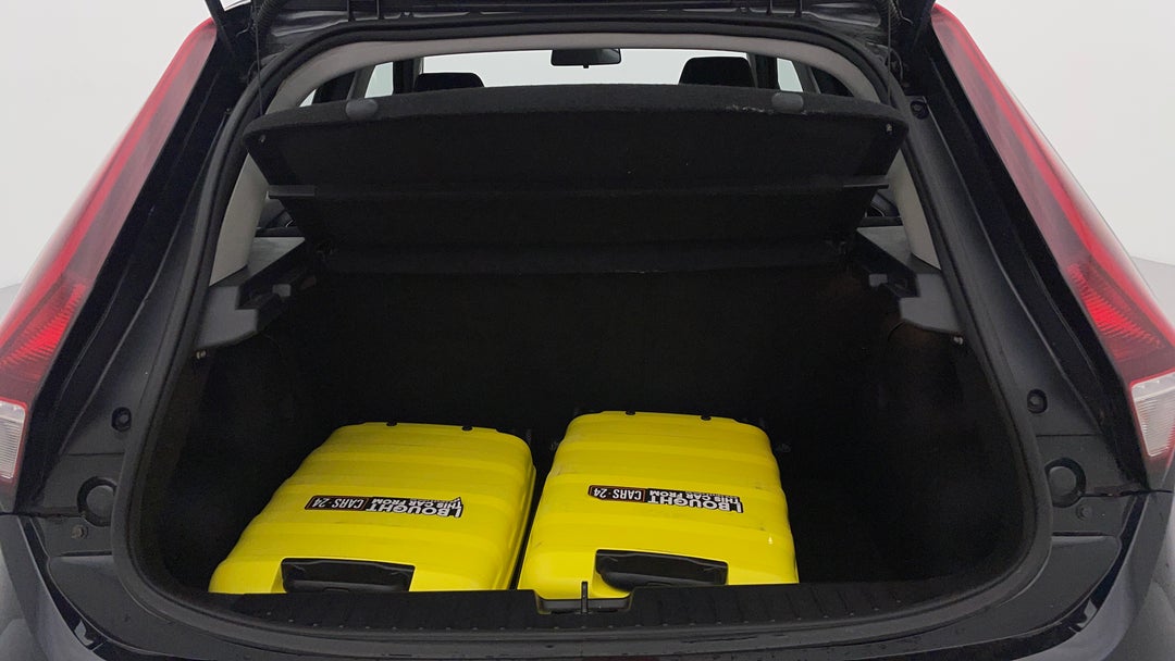 Boot Inside View with Luggage