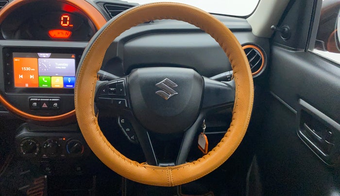 2020 Maruti S PRESSO VXI PLUS AGS, Petrol, Automatic, 3,342 km, Steering Wheel Close Up