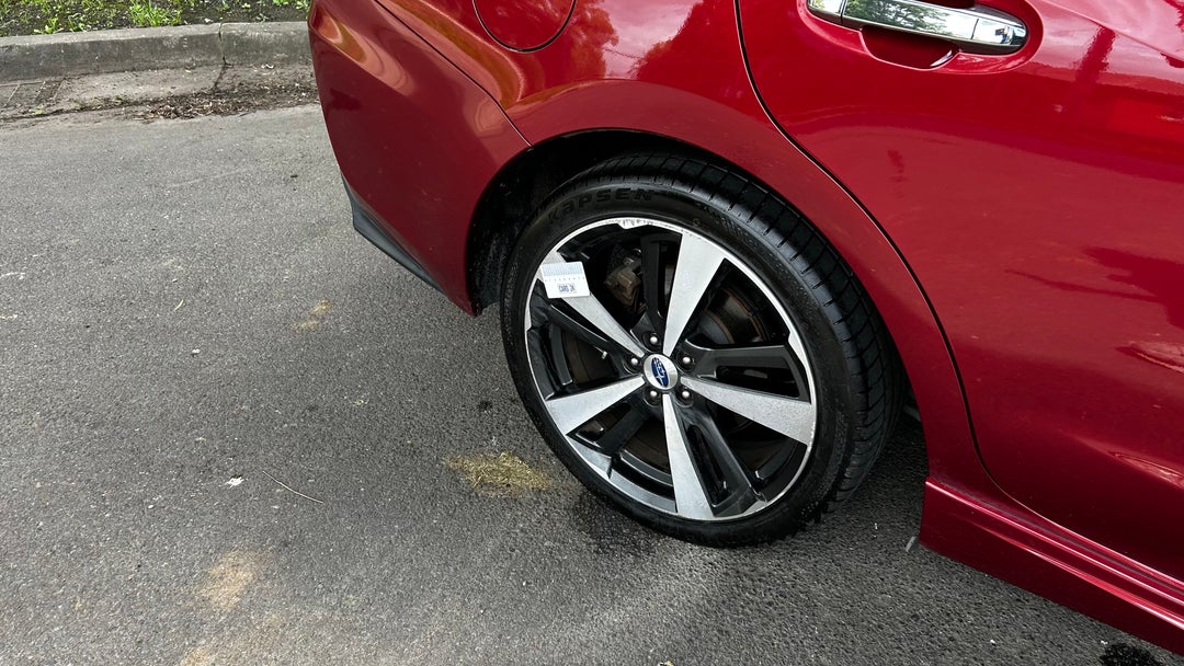 2018 Subaru Impreza 2.0i-s (awd), Automatic, 84296 km, Wheels Rim Rear RHS Scratch