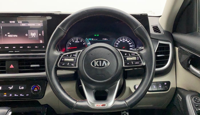 2020 KIA SELTOS 1.4 GTX+ TURBO GDI PETROL AT, Petrol, Automatic, 36,632 km, Steering Wheel Close Up