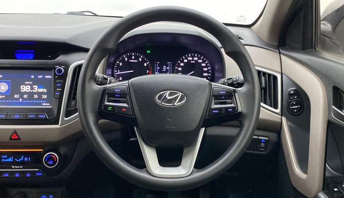 2018 Hyundai Creta 1.6 SX PLUS PETROL, Petrol, Manual, 25,434 km, Steering Wheel Close Up