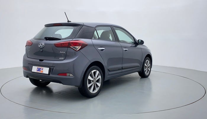 2016 Hyundai Elite i20 ASTA 1.2 (O), Petrol, Manual, 69,615 km, Right Back Diagonal (45- Degree) View