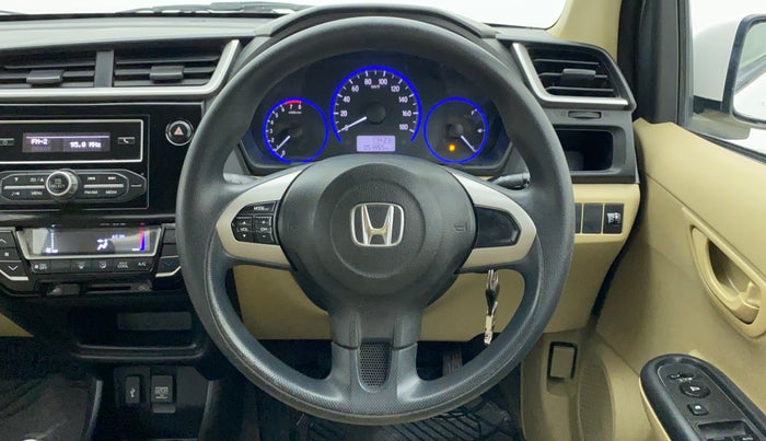 2016 Honda Amaze 1.2 SMT I VTEC, Petrol, Manual, 51,510 km, Steering Wheel Close Up