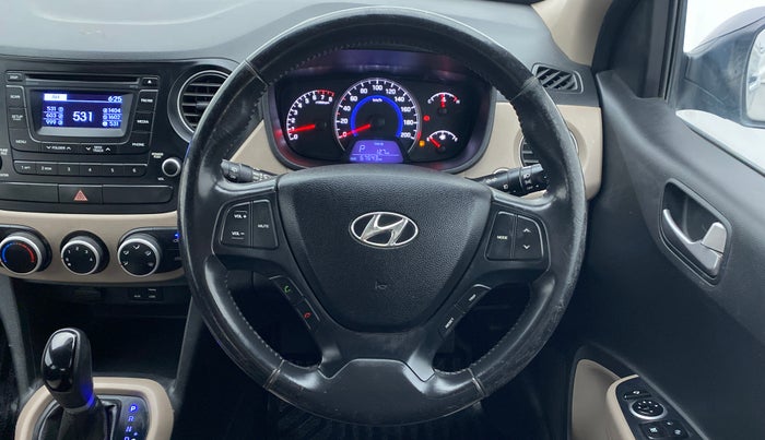 2015 Hyundai Grand i10 ASTA 1.2 AT VTVT, Petrol, Automatic, 67,643 km, Steering Wheel Close Up