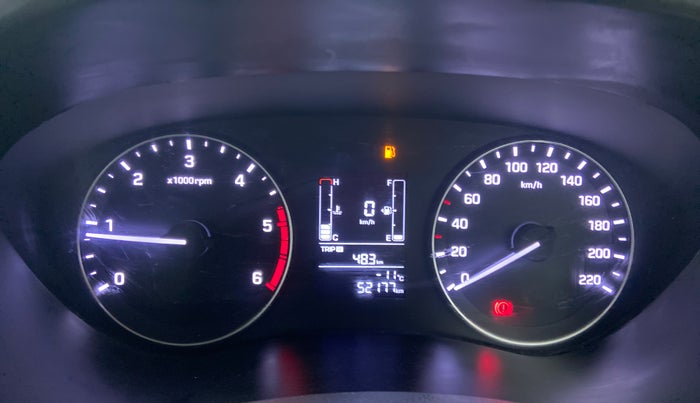 2016 Hyundai Elite i20 SPORTZ 1.4, Diesel, Manual, 52,433 km, Odometer Image