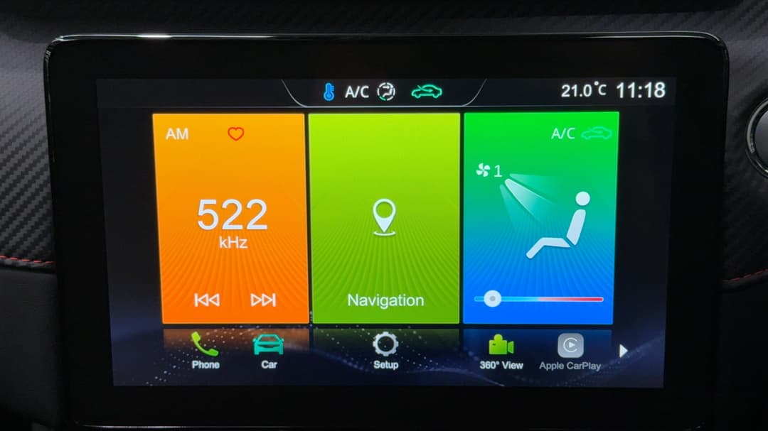 2023 MG Zst Excite, Automatic, 9960 km, Infotainment System