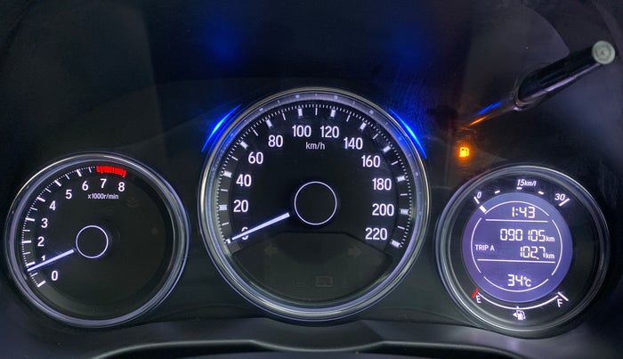 2017 Honda City V MT PETROL, Petrol, Manual, 90,137 km, Odometer Image