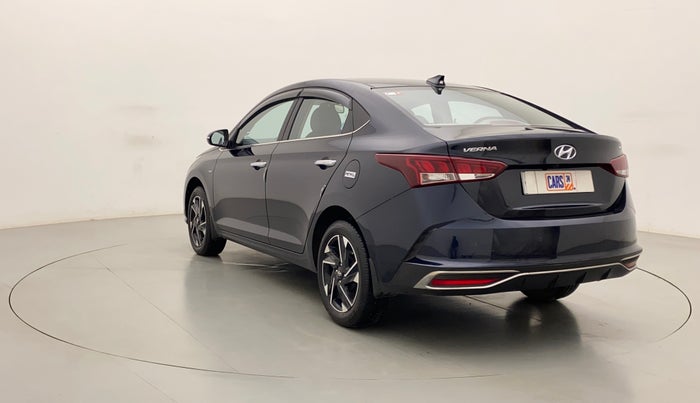 2021 Hyundai Verna SX (O) 1.5 VTVT IVT, Petrol, Automatic, 23,796 km, Left Back Diagonal