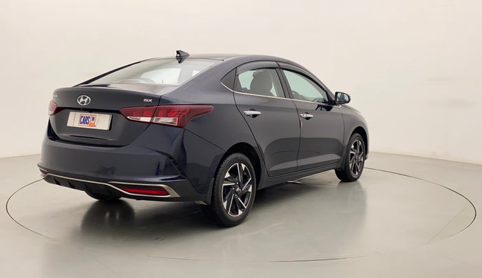 2021 Hyundai Verna SX (O) 1.5 VTVT IVT, Petrol, Automatic, 23,796 km, Right Back Diagonal
