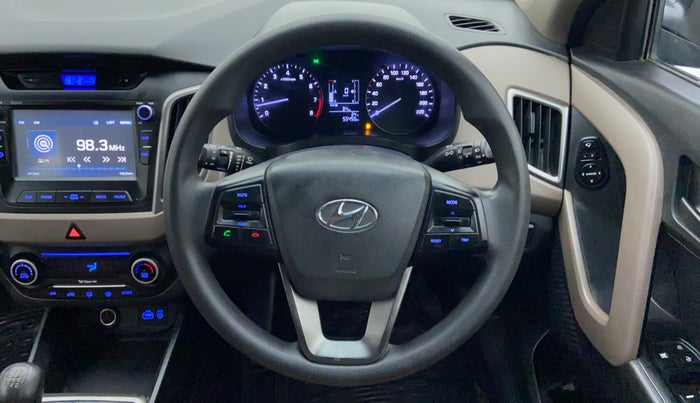 2015 Hyundai Creta 1.6 SX PLUS PETROL, Petrol, Manual, 55,546 km, Steering Wheel Close Up