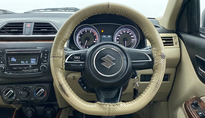 2018 Maruti Dzire VXI AMT, Petrol, Automatic, 60,253 km, Steering Wheel Close Up