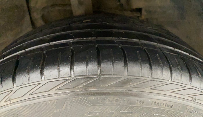 2017 Tata NEXON XZ PLUS PETROL, Petrol, Manual, 54,625 km, Right Front Tyre Tread